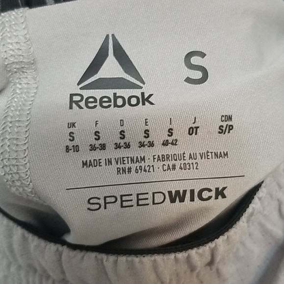 Reebok Ladies Size Small Shorts Grey - Picture 2 of 8